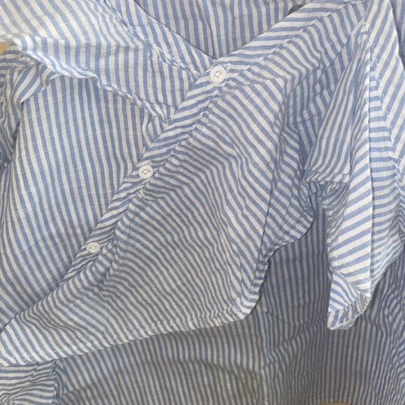 Habitual girl striped top size 10 - Picture 3 of 4